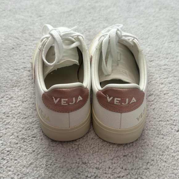 Veja Campo Chromefree Leather White Nacre - Picture 5 of 6